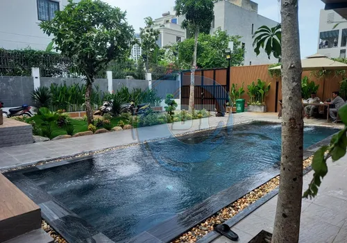 HỒ BƠI BIỆT THỰ - QUẬN 2 - MR PHÚC - XÂY DỰNG HỒ BƠI GIA ĐÌNH