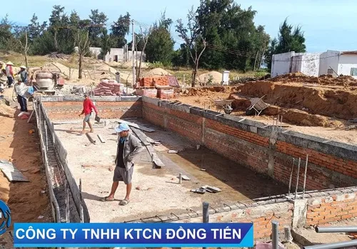 HỒ BƠI LIGHTHOUSE VILLA - MŨI KÊ GÀ - PHAN THIẾT - XÂY DỰNG HỒ BƠI KINH DOANH