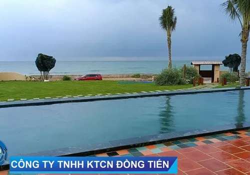 HỒ BƠI LIGHTHOUSE VILLA - MŨI KÊ GÀ - PHAN THIẾT - XÂY DỰNG HỒ BƠI KINH DOANH