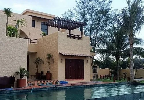 HỒ BƠI LIGHTHOUSE VILLA - MŨI KÊ GÀ - PHAN THIẾT - XÂY DỰNG HỒ BƠI KINH DOANH