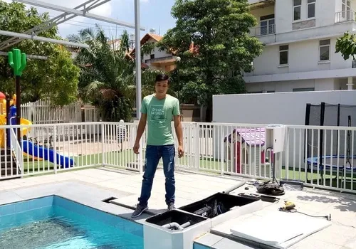 TRƯỜNG MẦM NON SAKURA, LƯƠNG ĐỊNH CỦA, QUẬN 2 - XÂY DỰNG HỒ BƠI KINH DOANH