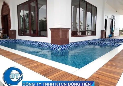 MR KHƯƠNG - VĨNH LONG - XÂY DỰNG HỒ BƠI GIA ĐÌNH