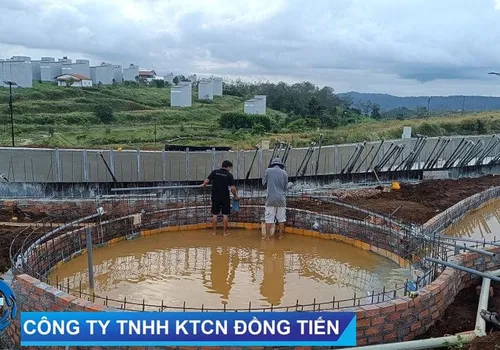 HỒ BƠI DỰ ÁN LE BEAUTY - BẢO LÂM - LÂM ĐỒNG - XÂY DỰNG HỒ BƠI KINH DOANH