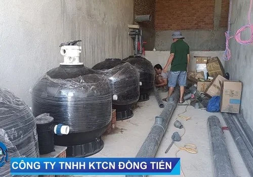 HỒ BƠI DỰ ÁN LE BEAUTY - BẢO LÂM - LÂM ĐỒNG - XÂY DỰNG HỒ BƠI KINH DOANH
