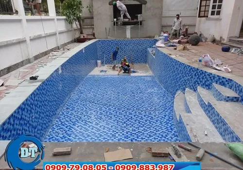 MR. TUẤN - NGUYỄN VĂN HƯỞNG QUẬN 2 - TP. THỦ ĐỨC - TP. HCM - CẢI TẠO HỒ BƠI GIA ĐÌNH