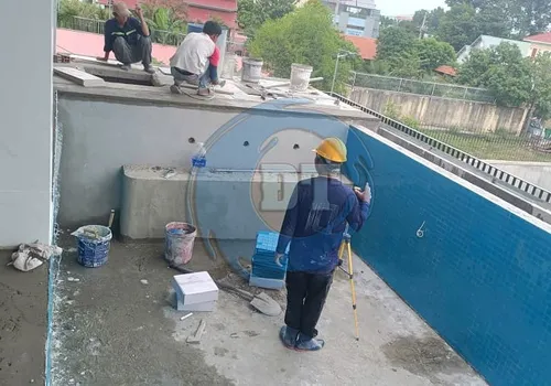 HỒ BƠI BIỆT THỰ - TÂN UYÊN - MR THANH - XÂY DỰNG HỒ BƠI GIA ĐÌNH