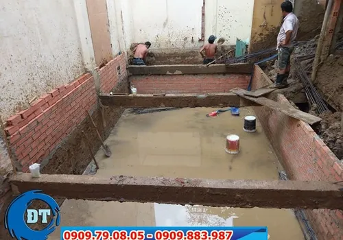 MS. MAI - QUẬN 6, TP.HCM - XÂY DỰNG HỒ BƠI GIA ĐÌNH