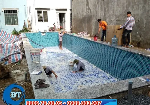 MR. ĐỨC - ĐỒNG THÁP - XÂY DỰNG HỒ BƠI GIA ĐÌNH