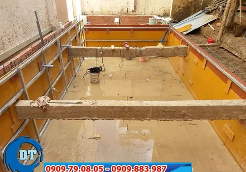 MS. MAI - QUẬN 6, TP.HCM - XÂY DỰNG HỒ BƠI GIA ĐÌNH