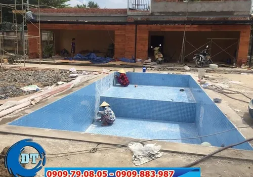 MR. TÂM - QUẬN 9 - TP.HCM - XÂY DỰNG HỒ BƠI GIA ĐÌNH