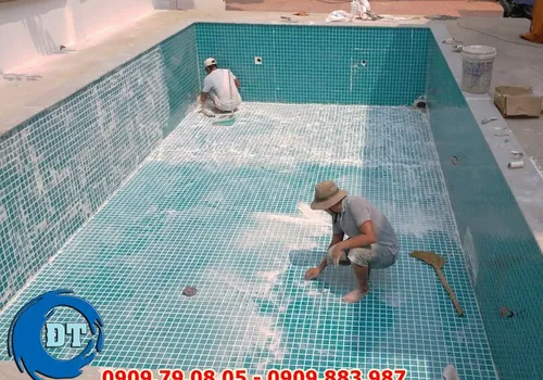 HỒ BƠI BIỆT THỰ THẢO ĐIỀN - MR JEROME - QUẬN 2 - XÂY DỰNG HỒ BƠI GIA ĐÌNH