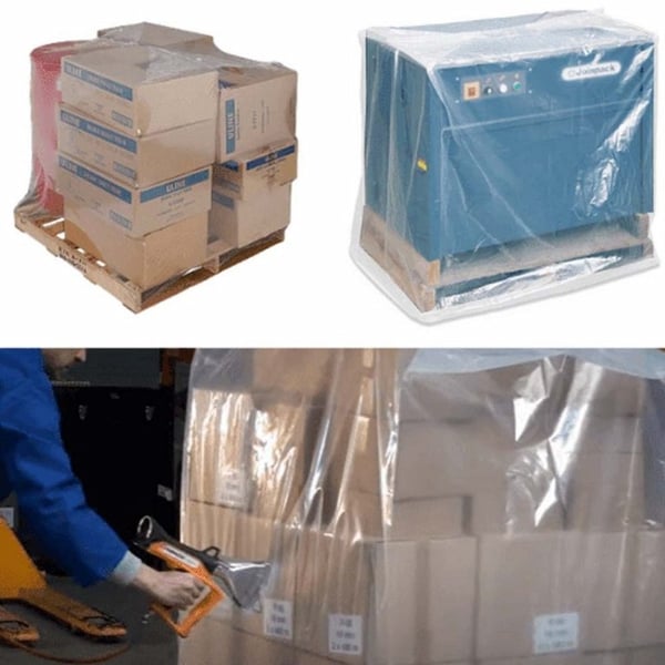Túi trùm Pallet - Túi hộp PE trùm Pallet