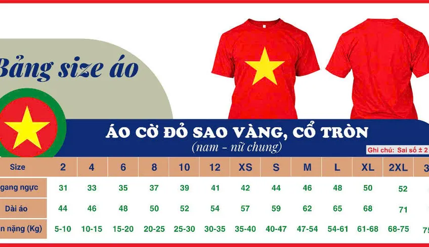 Mua Áo Cờ Đỏ Sao Vàng 100 cotton sỉ lẻ mịn mát