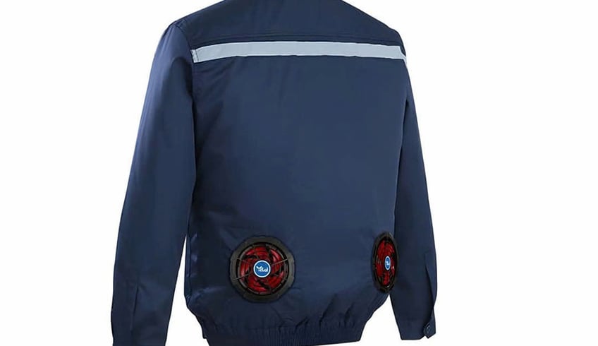 Áo điều hoà GIFV quạt pin review chất lượng đặt hàng giá tốt