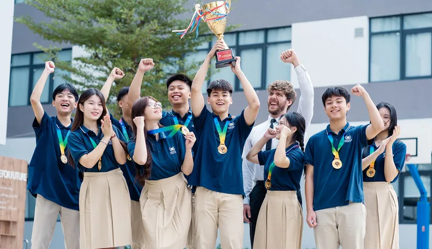 Đồng phục Vinschool tiểu học mẫu giáo trung học