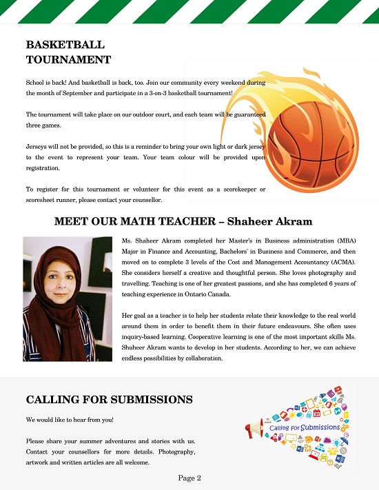 Thể thao tại Toronto Central Academy