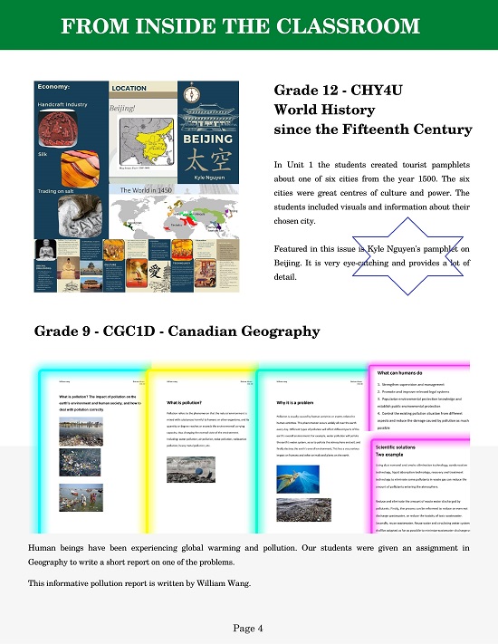 Học sinh của Deow tại Toronto Central Academy