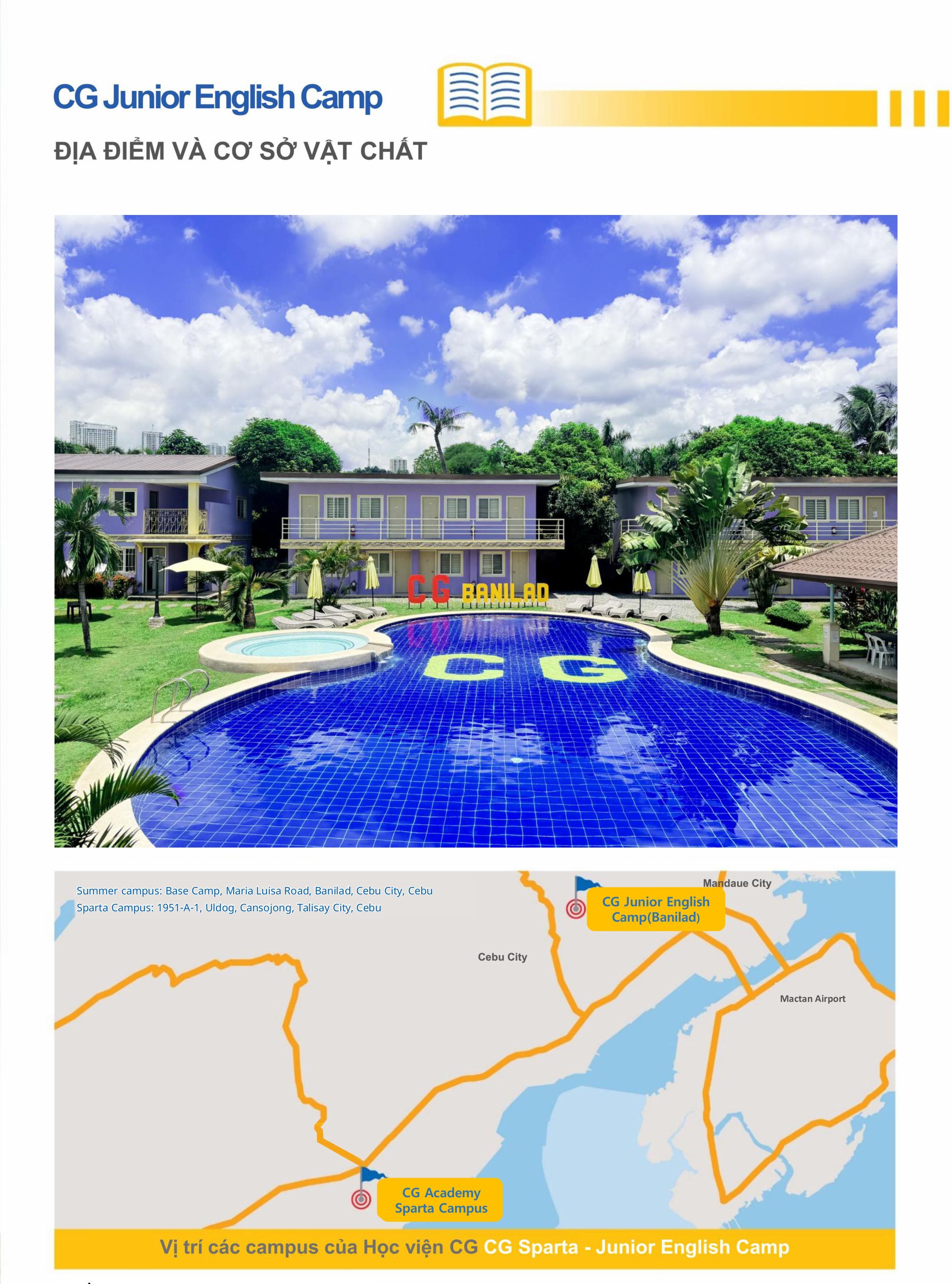 Địa điểm tổ chức CG Junior Camp - Banilad Campus