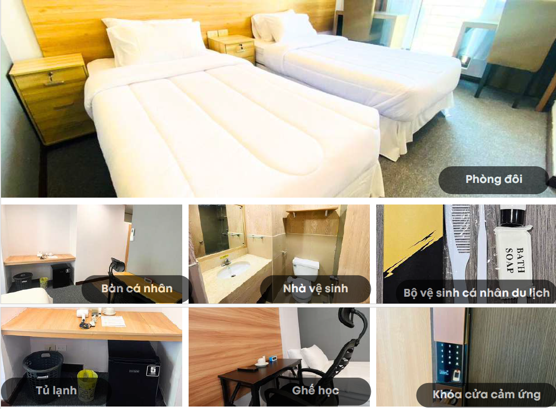 kí túc xá trường anh ngữ IU Cebu