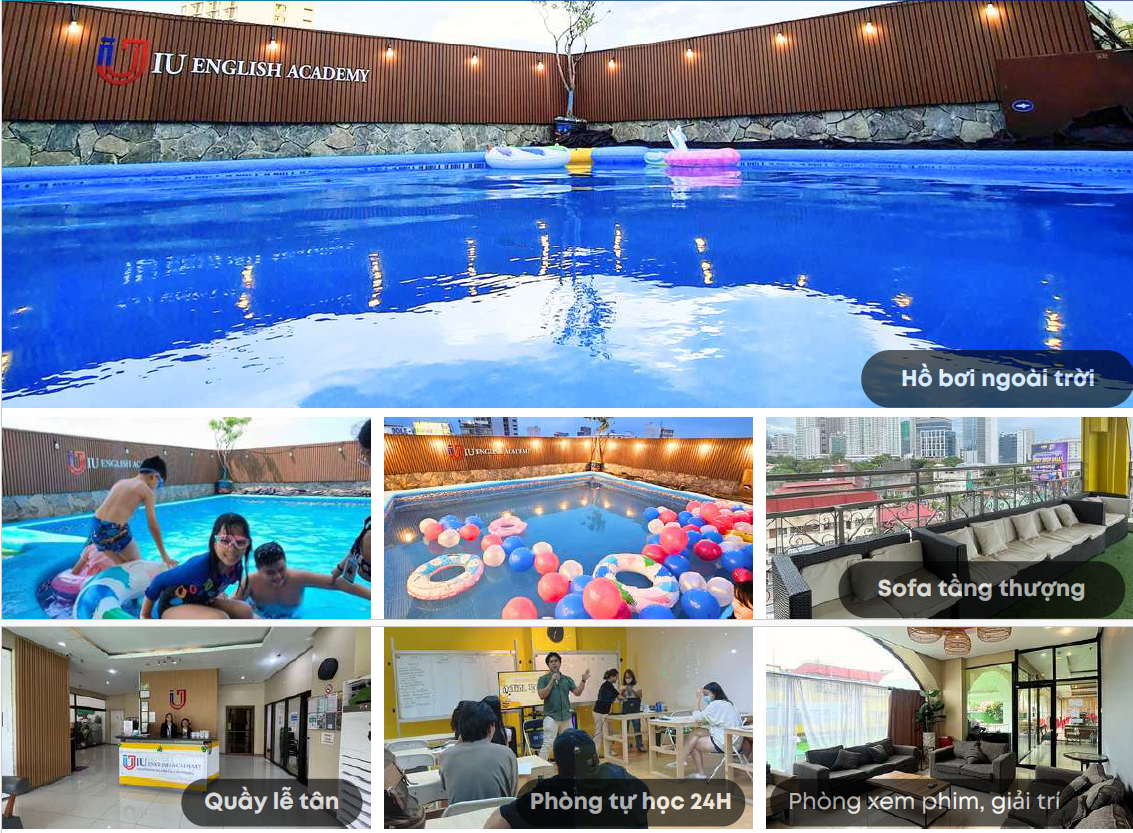 Cơ sở vật chất của Trường IU English Academy