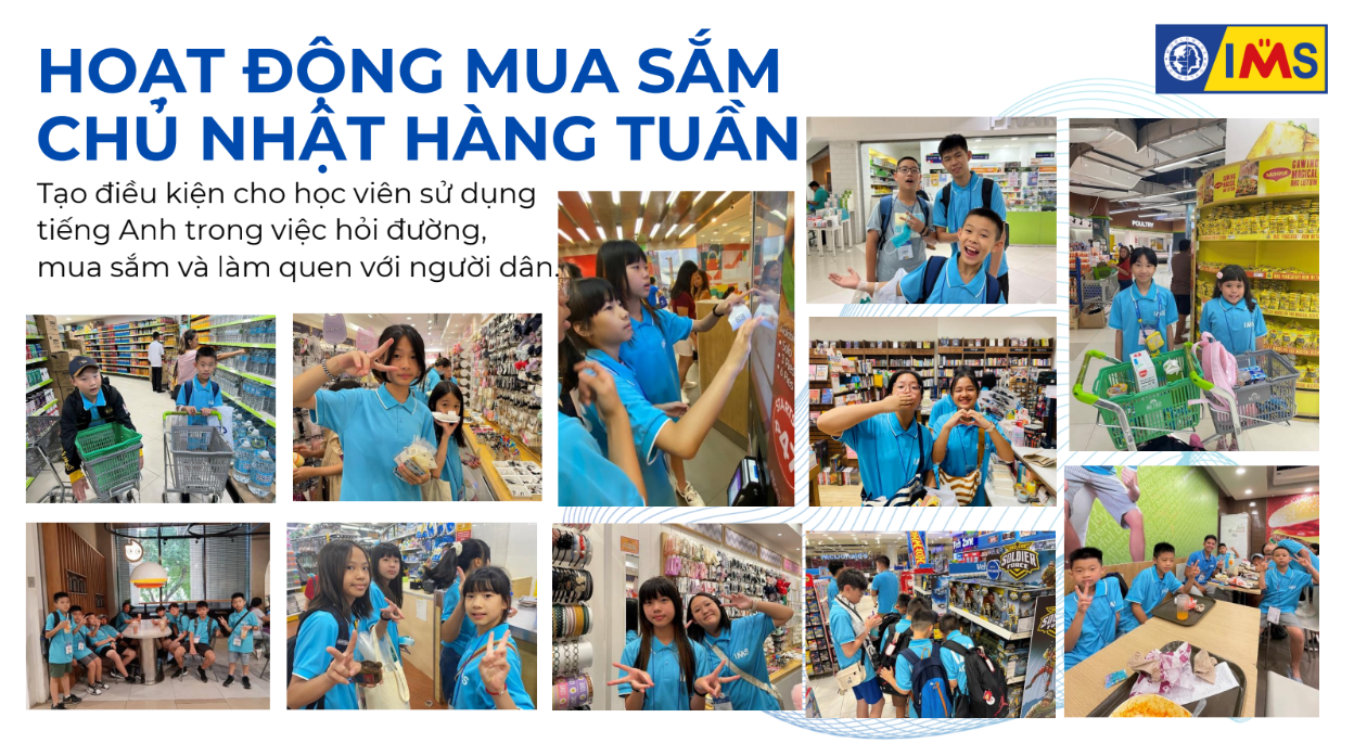 Hoạt động ngoại khóa tại Trại hè IMS