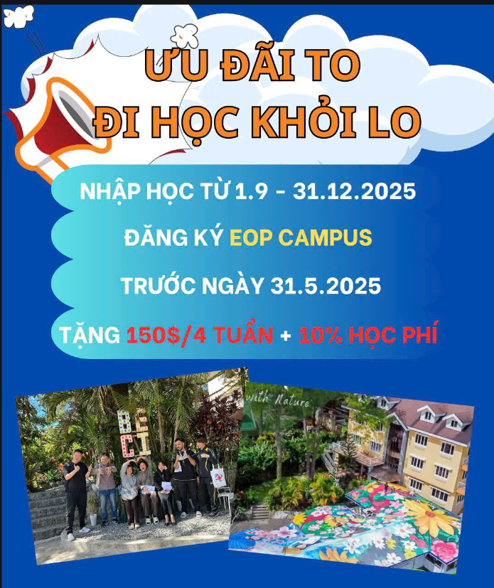 khuyến mãi của api beci - eop campus
