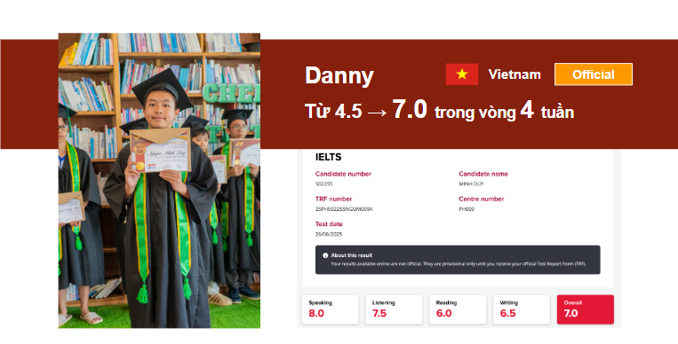 học viên Việt Nam