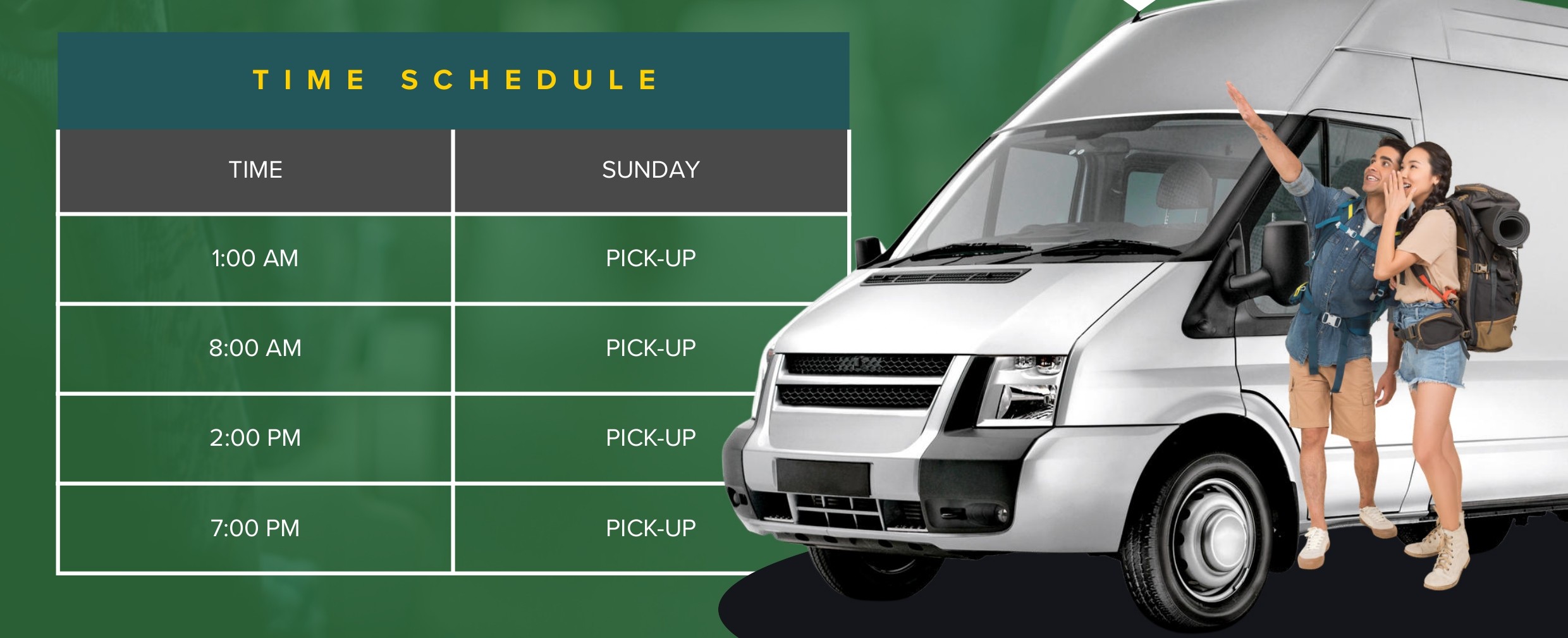 lịch trình đưa đón tại sân bay Manila