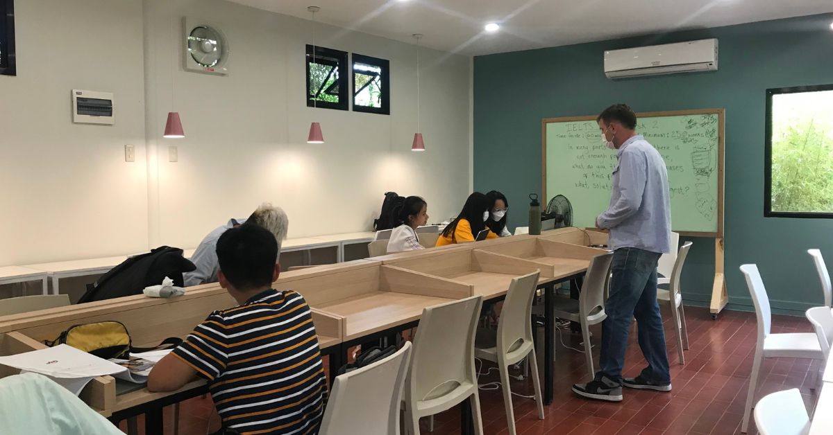 phòng học nhóm - tiếng Anh trẻ em