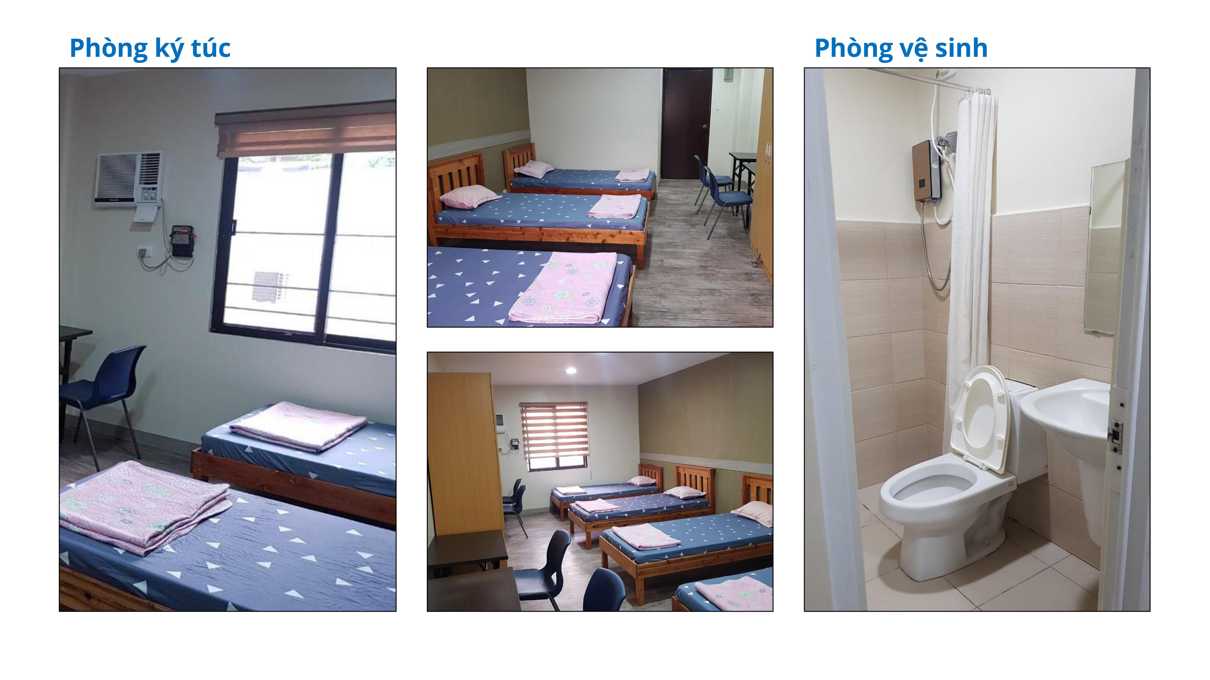 Phòng Ký Túc Xá Tại HELP Clark Philippines