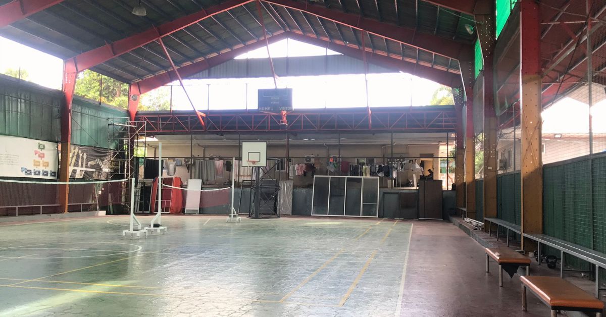 Sân chơi thể thao dành cho học viên của trường