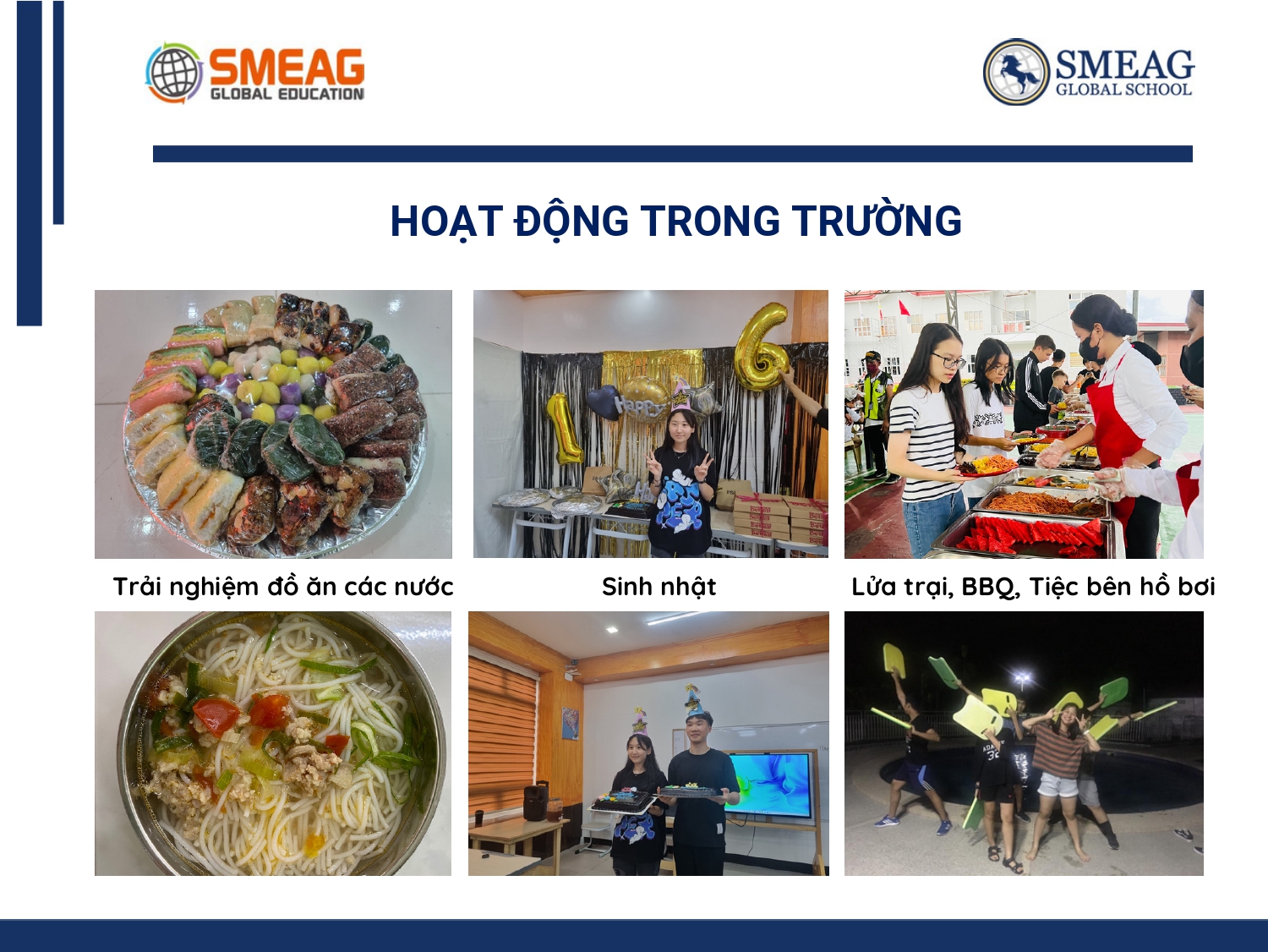 Hoạt động trong trường