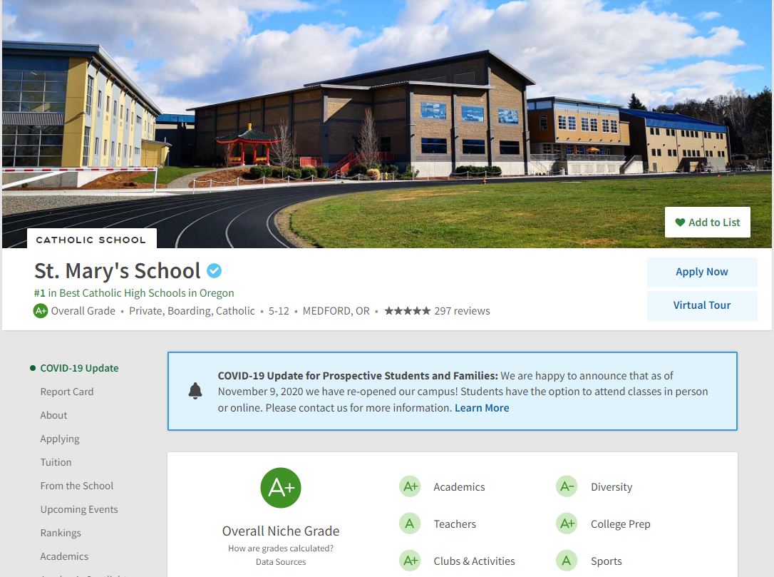 Trung học nội trú St. Mary's School