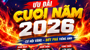 [HOT UPDATE] ƯU ĐÃI CUỐI NĂM 2026 TẠI B'CEBU ENGLISH ACADEMY !!!!