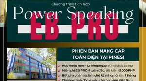 Chương Trình Kết Hợp Giữa Khóa Học Power Speaking Và EB PRO Của PINES International Academy