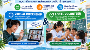 GLC English Plus – Học tiếng Anh kết hợp thực tập và tình nguyện tại Cebu, Philippines