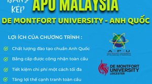 Chương Trình Bằng Kép Giữa Đại Học APU Malaysia và Đại học De Montfort (DMU) - Anh Quốc