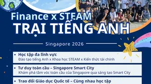 CHƯƠNG TRÌNH NGOẠI KHÓA: TRẠI TÀI CHÍNH VÀ TRẠI STEAM MÙA XUÂN 2026