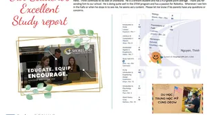 Chúc mừng Thịnh Nguyễn đang học rất tốt tại Trung học Mỹ Shoreland Lutheran High School