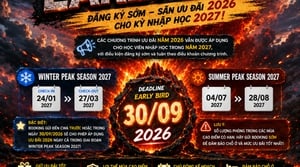 🔥 CURIOUS WORLD ACADEMY CÔNG BỐ EARLY BIRD 2027 – SĂN ƯU ĐÃI 2026 NGAY CẢ MÙA CAO ĐIỂM!