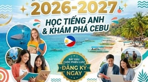 🎓 Target English Academy Cebu: Chương trình đặc biệt Đón Năm Mới 2026–2027 – Học tiếng Anh, khám phá Cebu