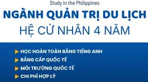 HỌC ĐẠI HỌC TẠI PHILIPPINES NGÀNH QUẢN TRỊ DU LỊCH NHÀ HÀNG KHÁCH SẠN