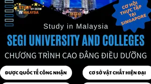 Chương Trình Cao Đẳng Điều Dưỡng Tại Segi Malaysia Và Cơ Hội Thực Tập Tại Singapore Sau Khi Tốt Nghiệp