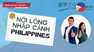 THÔNG BÁO NỚI LỎNG HẠN CHẾ NHẬP CẢNH PHILIPPINES