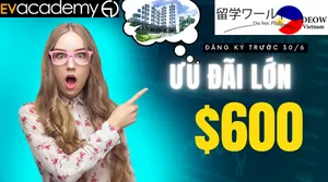 ƯU ĐÃI DU HỌC PHILIPPINES TẠI TRƯỜNG ANH NGỮ EV ACADEMY, CEBU
