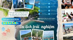 Trại Hè Quốc Tế 2026: Trại hè Anh ngữ QQEnglish 