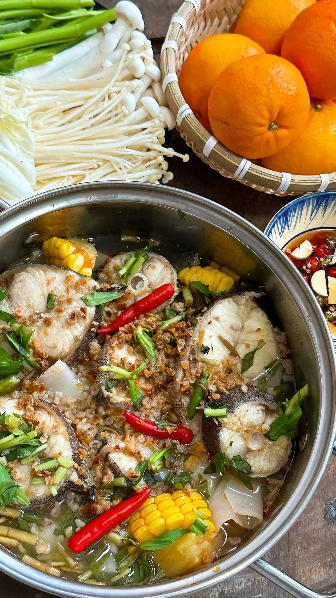 Lẩu cá bớp (cá bóp) Lẩu cá bớp (cá bóp)