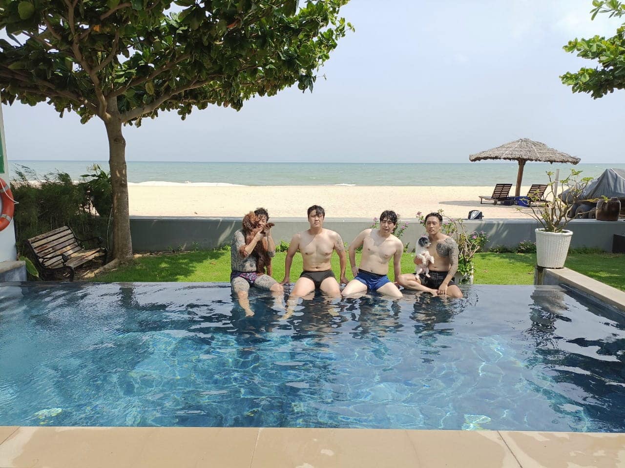 View một villa mặt biển trong khu Sanctuary Hồ Tràm View một villa mặt biển trong khu Sanctuary Hồ Tràm