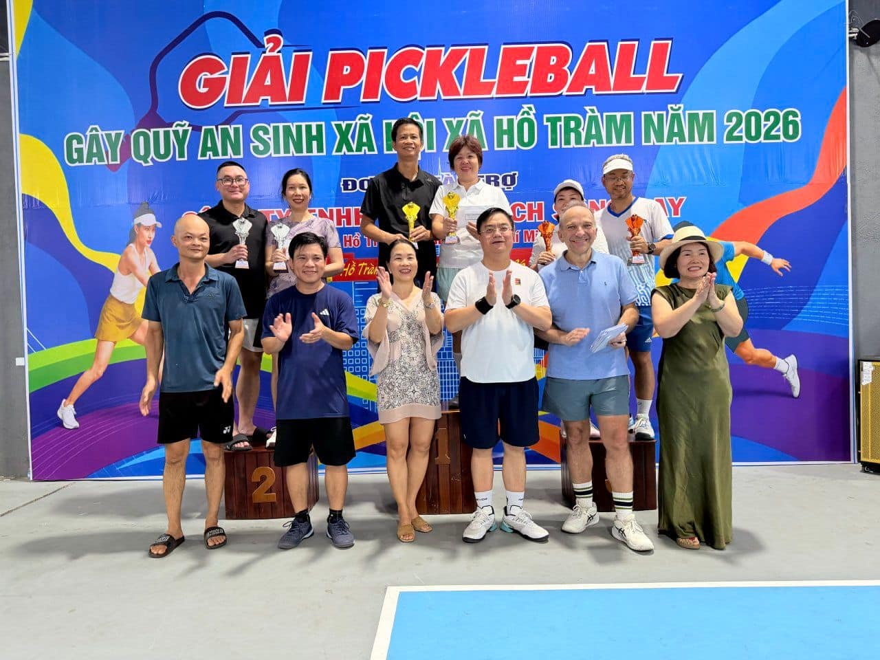 Giải Pickleball Hồ Tràm gây quỹ An sinh xã hội năm 2026-3 Giải Pickleball Hồ Tràm gây quỹ An sinh xã hội năm 2026-3