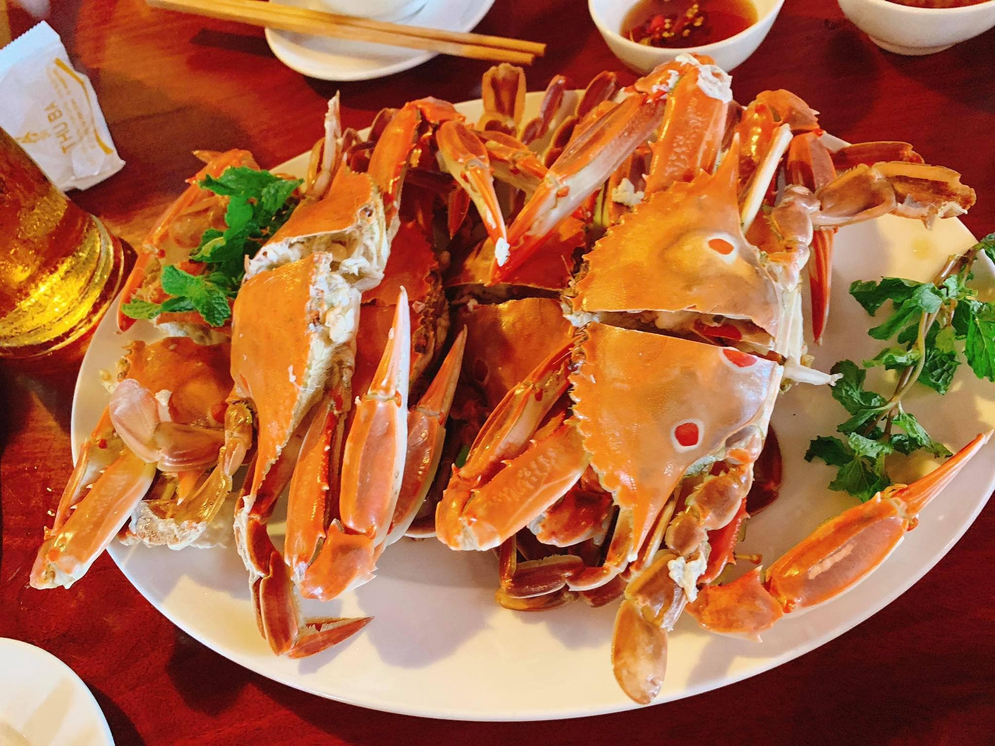 Ghẹ hấp bia Ghẹ hấp bia